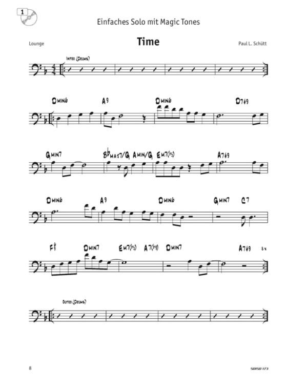 Paul L- Schütt Groovy Jazz-Standards Pos [Noten mit Audio Online]