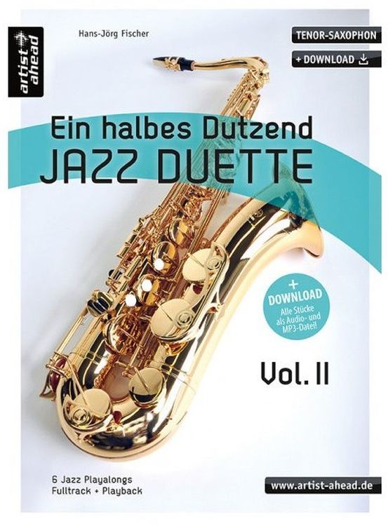 Hans-Jörg Fischer Ein Halbes Dutzend Jazz-Duette Vol 2 2TSax [Noten mi
