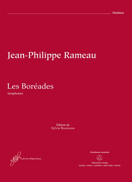 JeanPhilippe Rameau Les Boreades RCT 31 Oper [Partitur br]
