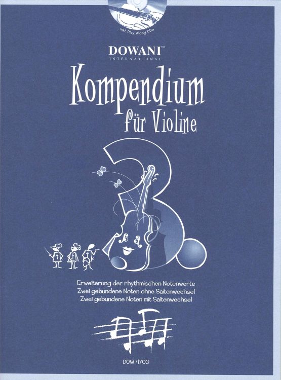 Josef Hofer Kompendium für Violine Vol 3 Vl [Noten+2CD]